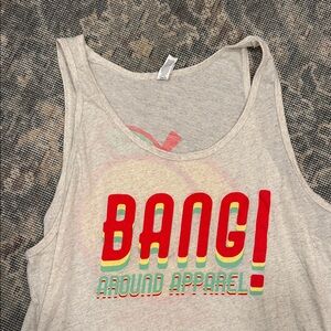 Bang Apparel Gray Tank Top for Men